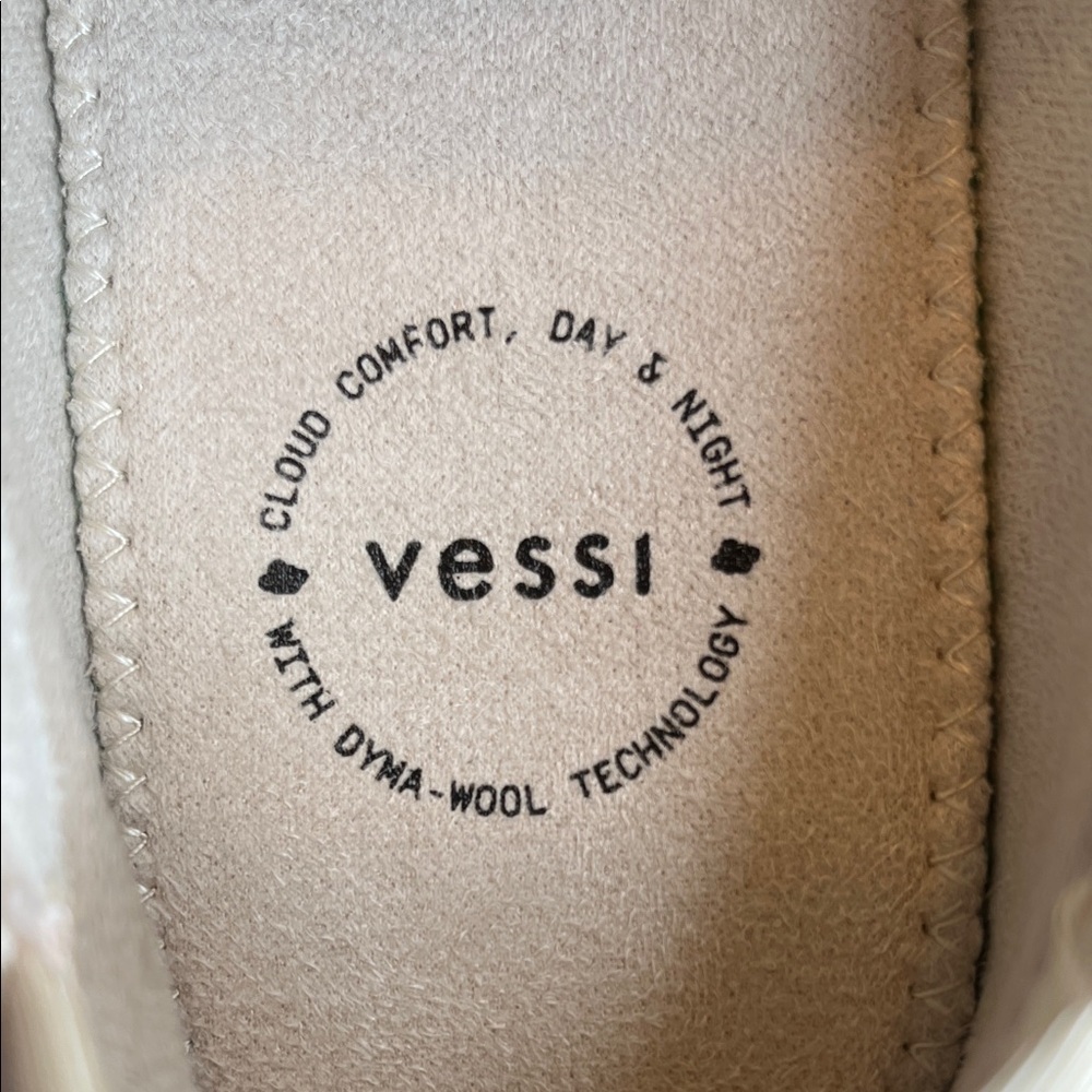 Vessi Sunday Beige Slip-On Slippers 9 - Picture 8 of 9